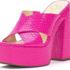 Jessica Simpson Women's Basima Platform High Heel Sandal size 7